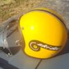 SOLD***Vintage 1970s SkiDoo Snowmobile Helmet and Faceshield