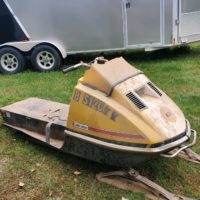 1972 skidoo tht 775 project