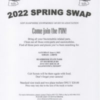 NH Snowmobile Museum Spring Swap Meet