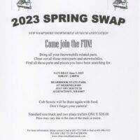 NH Snowmobile Museum Annual Spring Swap