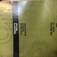 JOHN DEERE 295S OPERATORS MANUAL